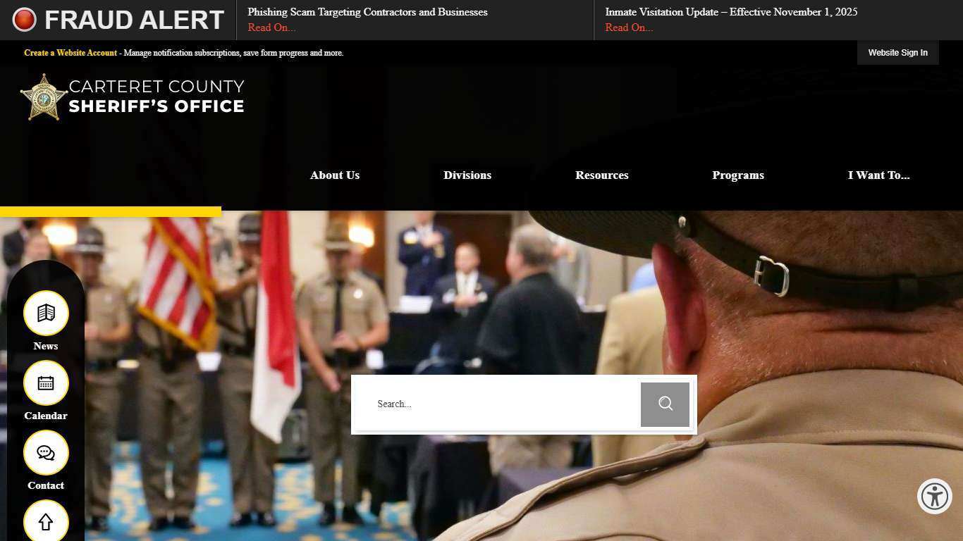 Sheriff's Office | Carteret County, NC - Official Website