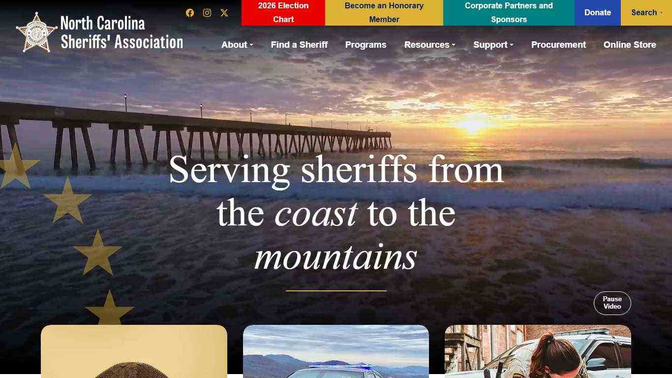 Home | North Carolina Sheriffs' Association